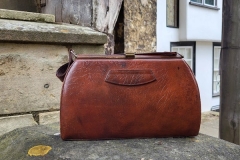 Vintage Textured Leather Bag