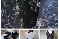 Dress Embellished halterneck
