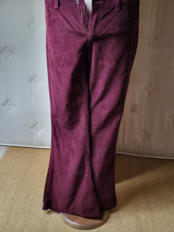 Flared Corduroy Trousers