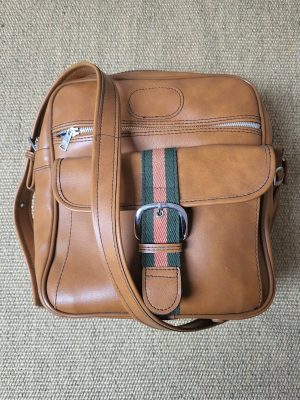 Vintage Square Flight Bag