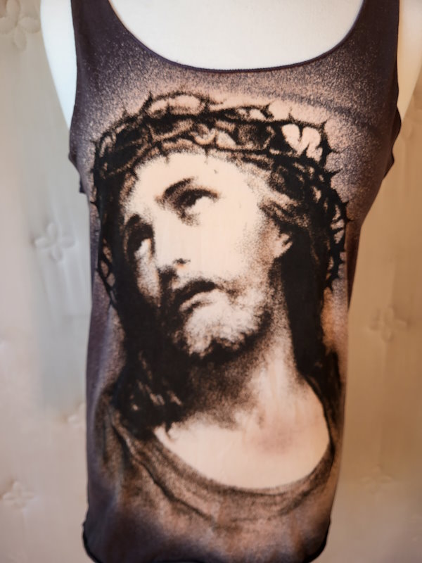Jersey Graphic Jesus Vest