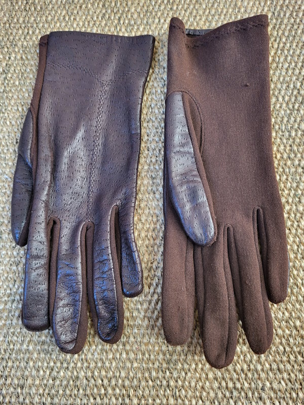 Gloves Leather and Nylon