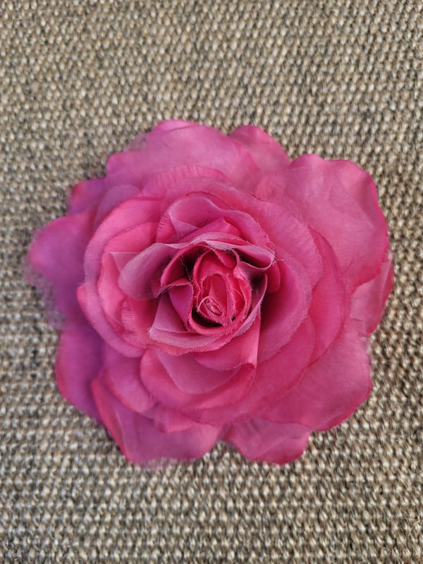 Rose Flower Fascinator/Brooch