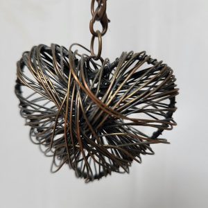 Wire Heart Necklace