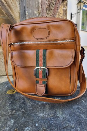 Vintage Square Flight Bag