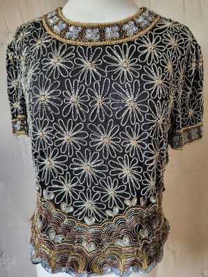 Beaded Evening Top.