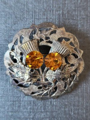 Scottish Thistle Brooch.