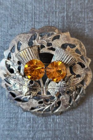 Scottish Thistle Brooch.