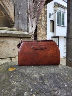 Vintage Textured Leather Bag