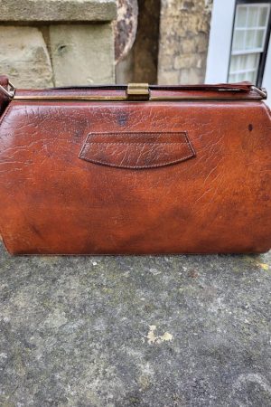Vintage Textured Leather Bag