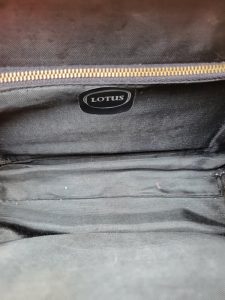 Vintage Textured Lotus Bag.