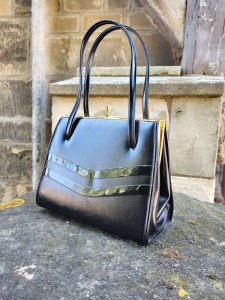 Vintage Textured Kelly Bag