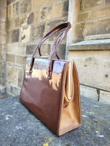 Vintage Patent Leather Bag.