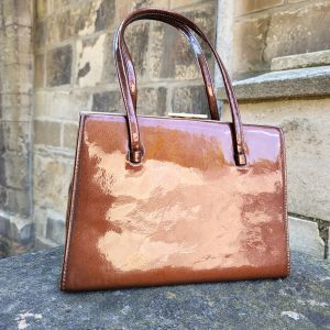 Vintage Patent Leather Bag.