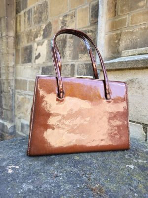 Vintage Patent Leather Bag.