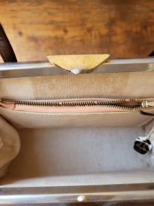 Vintage Patent Leather Bag.