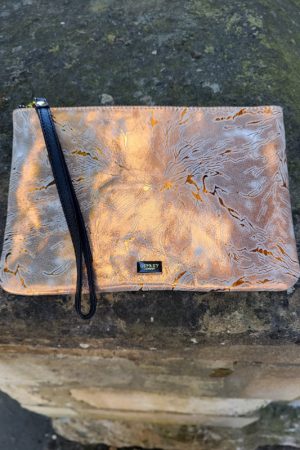 Osprey Leather Wristlet Bag