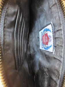 Osprey Leather Wristlet Bag