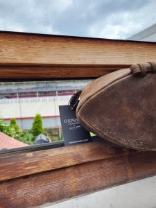 Crackle Calf Leather Washbag