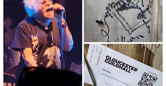 My Week – UK Subs gig at the Guildhall Gloucester UK Subs