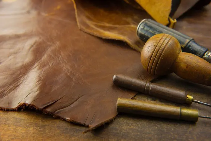 Production of Leather Bags