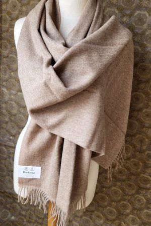 Barbour 100% lambswool Scarf.