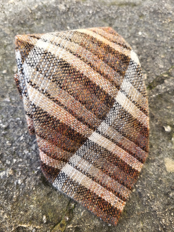 St Michael Plaid Tie.