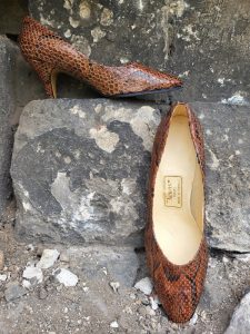 Bold Snakeskin Stilettos Shoes