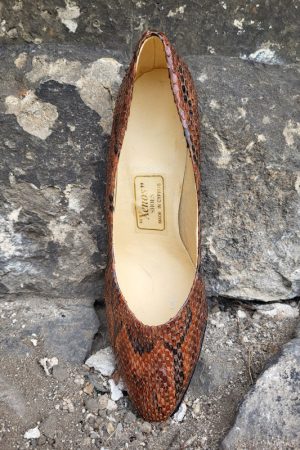 Bold Snakeskin Stilettos Shoes