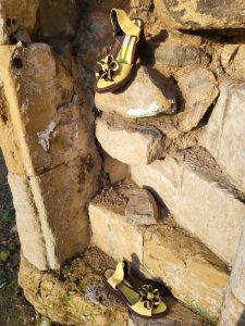 Canvas Wedge Sandals