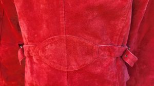 Red Suede Leather Jacket