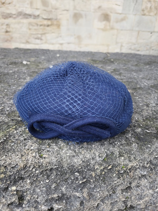 1950s Wool Felt Beret.
