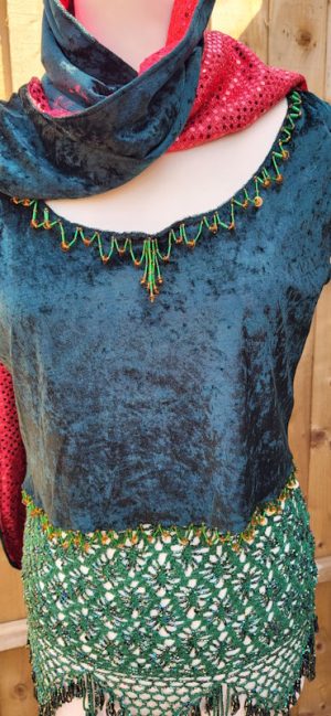 Handmade Velour Top