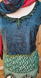 Handmade Velour Top