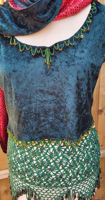 Handmade Velour Top