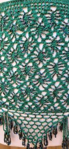 Beaded Crochet shawl