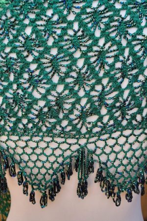 Beaded Crochet shawl