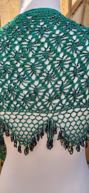 Beaded Crochet shawl