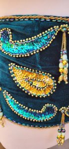 Valour Embellished Hip Scarf