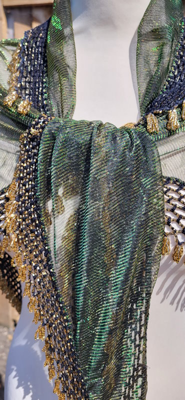 Magical shimmer shawl
