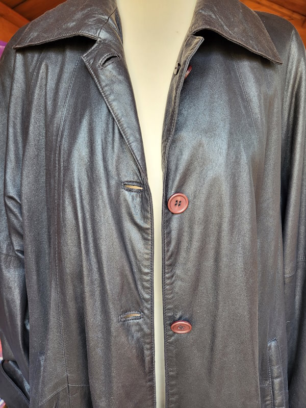 SEPICI Ladies Leather Coat
