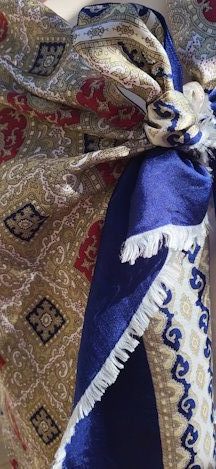 Paisley Silk Scarf 